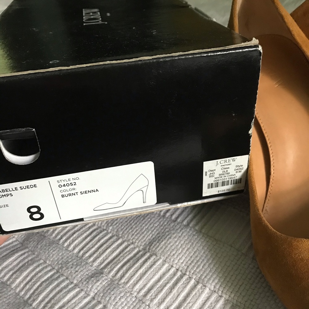 J Crew Isabelle Suede Pumps-Excellent Condition - Picture 8 of 8